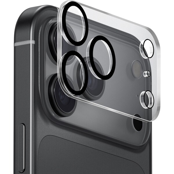 E-shop UNIQ Optix Clearshield Frameguard sklo na fotoaparát iPhone 17 Pro čiré