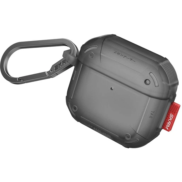 SKINARMA Mecha CE puzdro pre AirPods 4 dymové - Puzdra - Hlavný obrázok