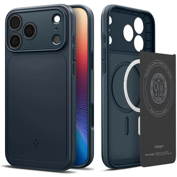 Spigen Thin Fit MagSafe kryt iPhone 17 Pro Max metal slate - Puzdra - Obrázok 130c8ae7311843e088d221f1274acca8