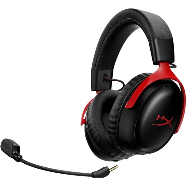 HyperX Cloud III S bezdrôtové herné slúchadlá čiernočervená - Slúchadlá - Obrázok 132K000K01