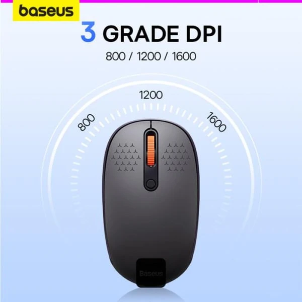 Baseus F01A bezdrôtová myš šedá - Myši - Obrázok 132R000K01