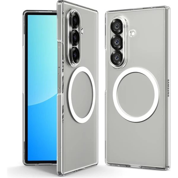 Spigen Air Skin MagSafe kryt Samsung Galaxy Z Fold7 číry/biely - Puzdra - Hlavný obrázok