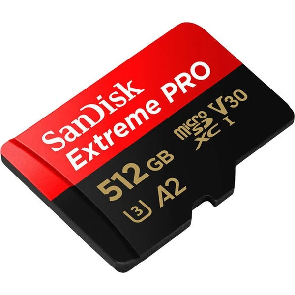 SanDisk Extreme PRO microSDXC 512GB + SD adaptér - Pamäťové karty - Obrázok 1332000P01