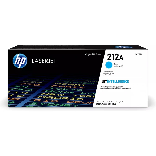 HP W2121A č. 212A Azúrová originálna - Tonery - Hlavný obrázok