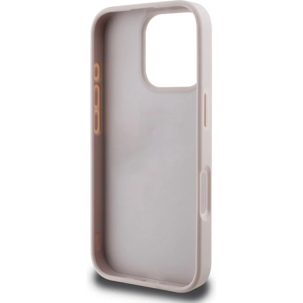 Guess PU 4G Stripe kryt iPhone 16 Pre ružový - Puzdra - Obrázok 1353b5218e5046dca1b5f15ed4ce2294