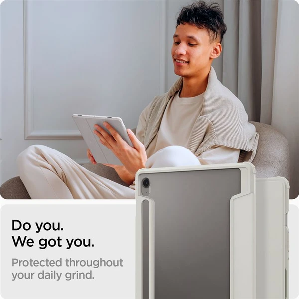 Spigen Ultra Hybrid Pro púzdro Samsung Galaxy Tab S10 FE šedé - Puzdra - Obrázok 135ce93894bf473cbe0017ca0895a571