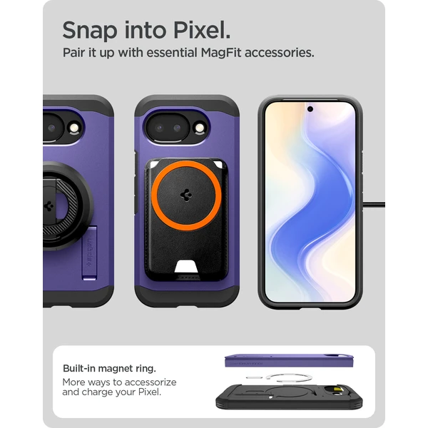 Spigen Tough Armor MagSafe kryt Google Pixel 10a ash violet - Puzdra - Obrázok 137de6bdc9584cca8b2652c6da7a8985