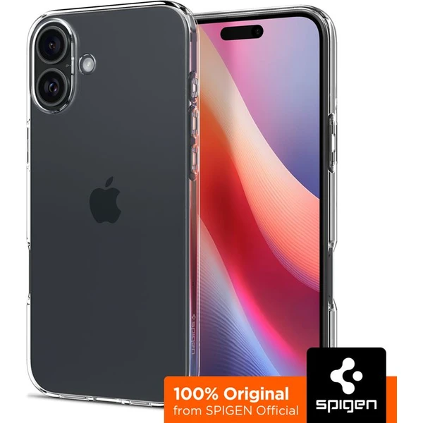 Spigen Liquid Crystal kryt iPhone 16 crystal clear - Puzdra - Obrázok 13843592859a48be9f31abfe90d6e2ea