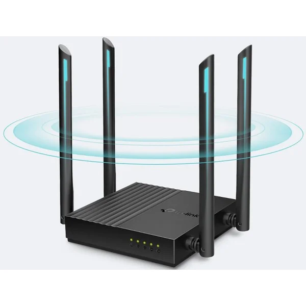 TP-LINK Archer C64 Wi-Fi 5 smerovač čierny - Wi-Fi routery - Obrázok 13BW000501