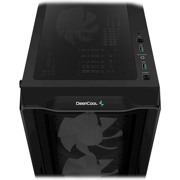 DEEPCOOL CC560 MESH V2 čierna - Počítačové skrine - Obrázok 13NB000P01
