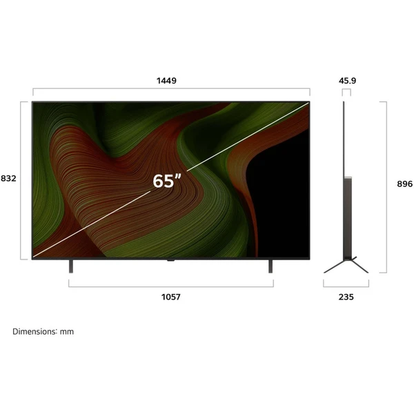 LG OLED65B56LA - Televízia - Obrázok 13UF000K01