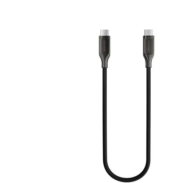 Nomad Kevlar Cable, USB-C na USB-C, 0.3m, carbide - Káble - Obrázok 13c2df26e31947a294870d3b90a9a259