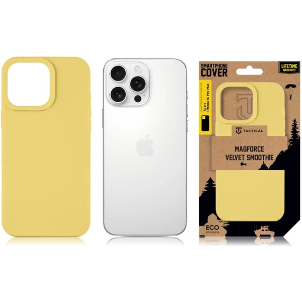 Tactical MagForce Velvet Smoothie Kryt pre Apple iPhone 16 Pro Max Banana - Puzdra - Obrázok 13d9240b999e479f96658b89f2090144