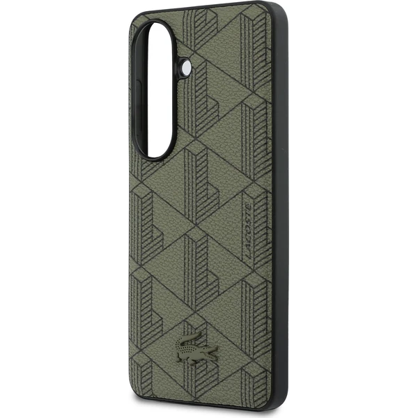 Lacoste PVC Blend Monogram Magnetický kryt Samsung Galaxy S26 khaki - Puzdra - Obrázok 13d9a282c97c40088ba830b3bf8e74de
