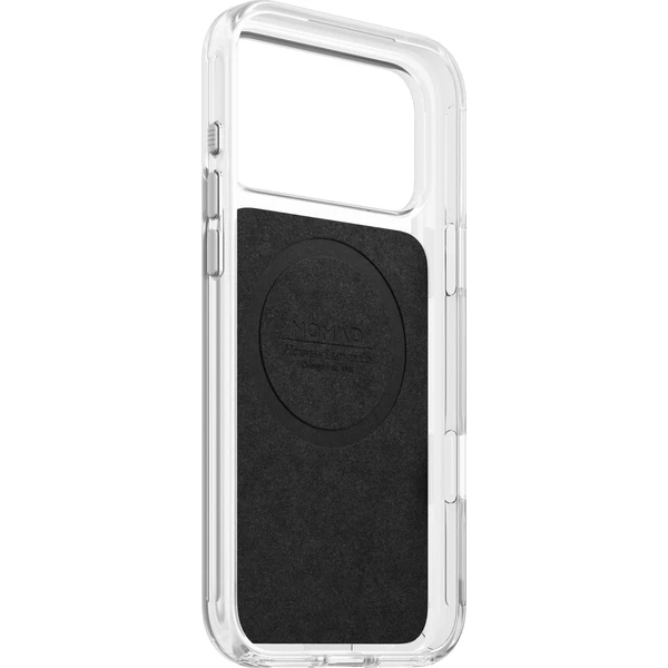 Nomad Clear Leather (Horween) MagSafe kryt iPhone 18 Pro Max Saddle - Puzdra - Obrázok 13de31d8136b4cbabd606e4e85fafd91