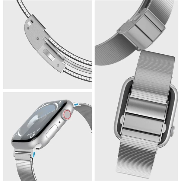 Spigen Sleek Link remienok Apple Watch 42/41/40/38mm strieborný - Remienky - Obrázok 13e957b9373e45d2a097841d81f4e123