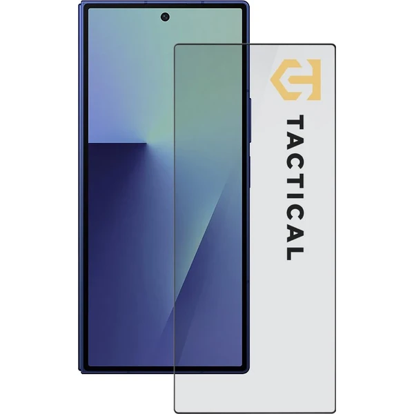 Tactical Glass Shield 5D sklo (Vonkajšie) pre Samsung Galaxy Z Fold7 čierne - Ochranné fólie a sklo - Hlavný obrázok