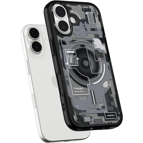 Spigen Ultra Hybrid MagSafe kryt iPhone 17 zero one black - Puzdra - Obrázok 13fa55d263f04a2fb5889cd956d4c334