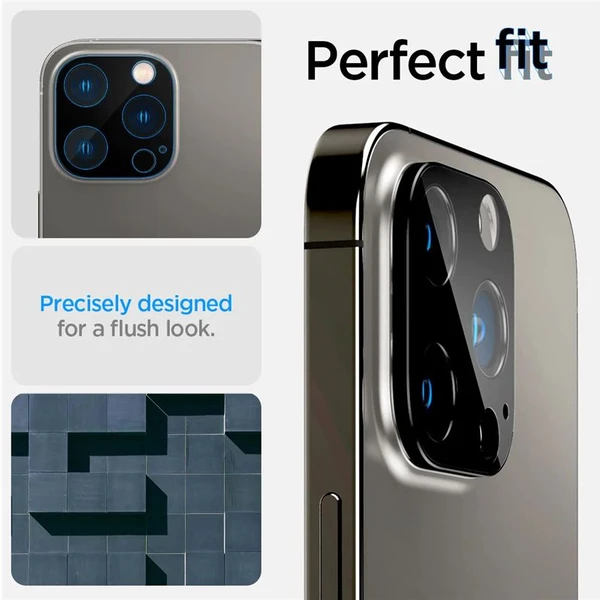 Spigen Glass tR Optik 2 Pack skla iPhone 16 Pro/16 Pro Max/15 Pro/15 Pro Max/14 Pro/14 Pro Max čiern - Ochranné fólie a sklo - Obrázok 1419000601