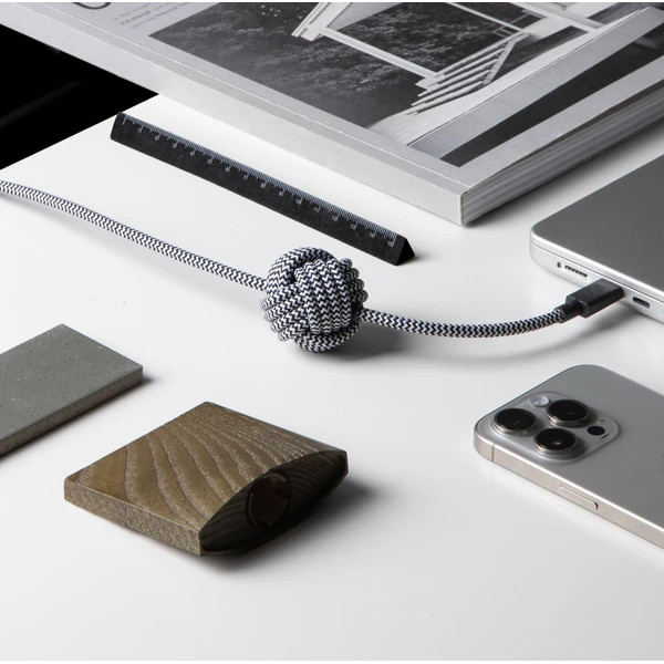 Native Union Anchor Cable USB-C 240W nabíjací kábel, 3m, zebra - Káble - Obrázok 141A000P01