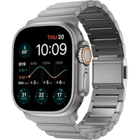 Nomad Titanium Band remienok Apple Watch 49/45/44/42 mm prírodný titán - Remienky
