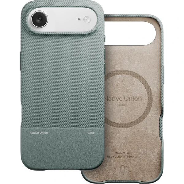 Native Union (RE) Classic MagSafe kryt z recyklovaného materiálu iPhone Air slate green - Puzdra - Hlavný obrázok