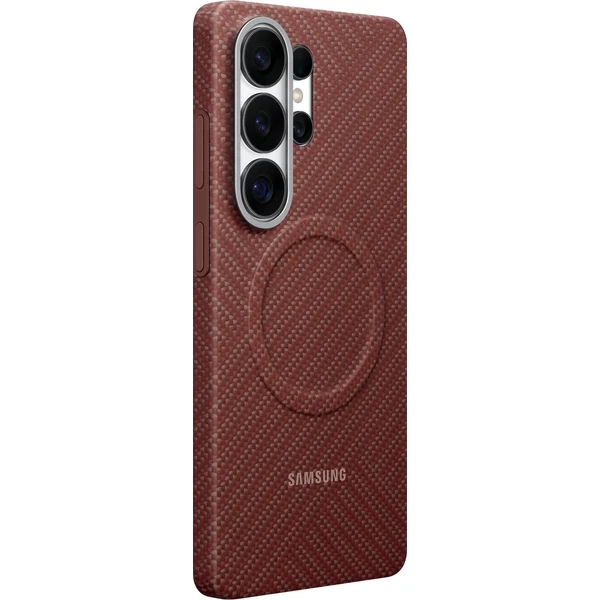Samsung Carbon Case s MagSafe kryt Galaxy S26 Ultra červený - Puzdra - Hlavný obrázok