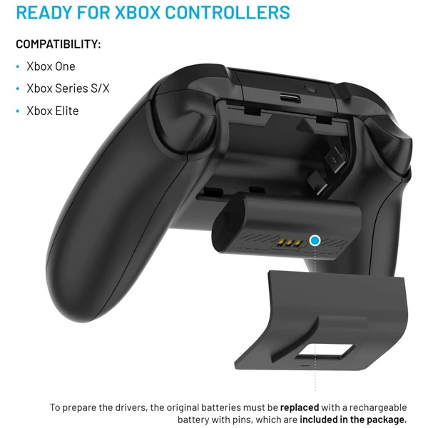 FIXED nabíjacia stanica pre ovládače k ??Xbox Series S, X a One, čierna - Nabíjačky - Obrázok 14659a642a2e438d961725d5328f9ec3
