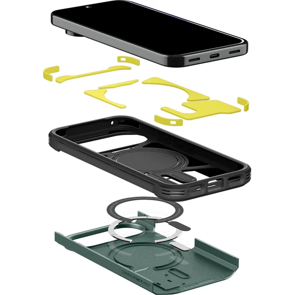 Spigen Tough Armor MagSafe, abyss green - Google Pixel 11 Pro XL - Puzdra - Obrázok 14782a7c790b4fffa2128248a0e3f5e3