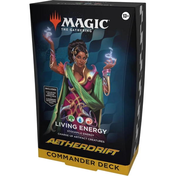 Magic: The Gathering - Aetherdrift Commander Deck - MTG karty - Obrázok 147C000P01