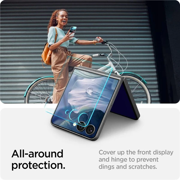 Spigen Glass TR EZ Fit HD sklo Samsung Galaxy Z Flip7 číre (2 ks) - Ochranné fólie a sklo - Obrázok 1488357b600249cf9ce71ae6c2d6cbf7