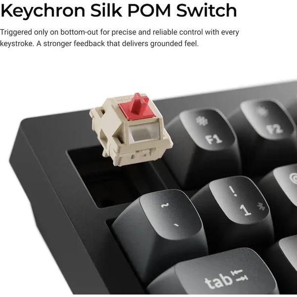 Keychron V1 Ultra 8K herná klávesnica čierna (US) - Klávesnice - Obrázok 149Q000K01