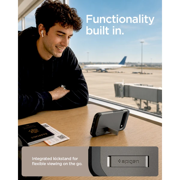 Spigen Tough Armor MagSafe, gunmetal - Google Pixel 11 - Puzdra - Obrázok 149acf9eb4ac4f7ea583554a6beac93d