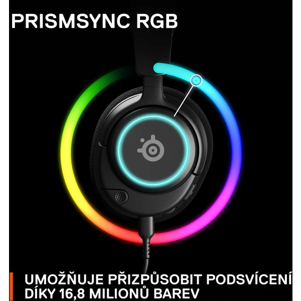 SteelSeries Arctis Nova 3 čierna - Slúchadlá - Obrázok 14FJ300401