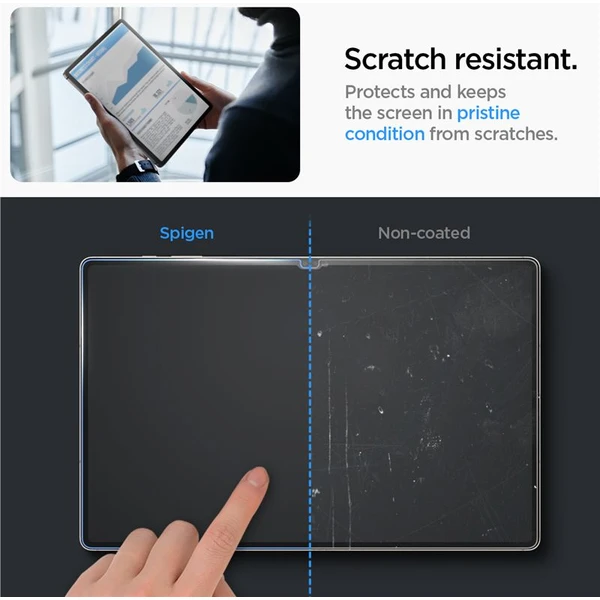 Spigen Glass tR EZ Fit 1 Pack tvrdené sklo Samsung Galaxy Tab S9 Ultra/Tab S10 Ultra - Ochranné fólie a sklo - Obrázok 14JA000601