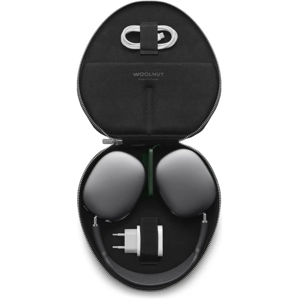 Woolnut kožené puzdro pre AirPods Max zelené - Puzdra - Obrázok 14KR100501