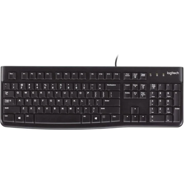 Logitech K120 Business klávesnica CZ/SK čierna - Klávesnice - Hlavný obrázok