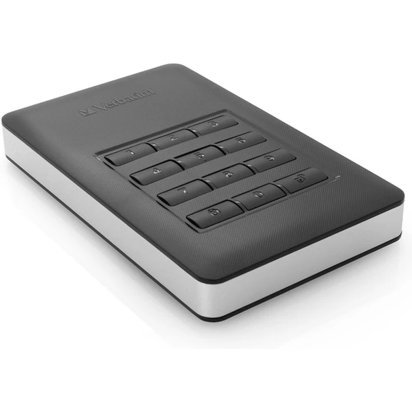 Verbatim Store 'n' Go Secure 256GB čierny - SSD - Obrázok 14UP000101