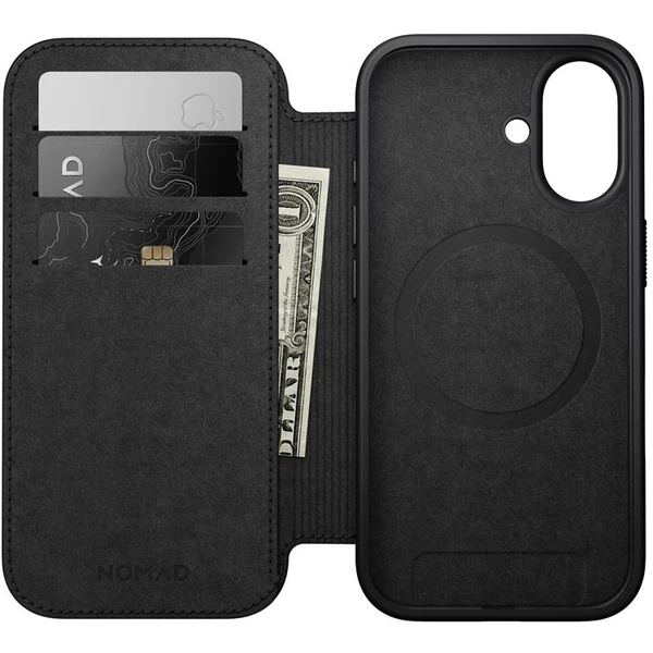 Nomad Modern Leather Folio MagSafe kožené púzdro iPhone 17 Brown - Puzdra - Obrázok 14ad93ebc5614ff2bb098da1bc7e8c5e