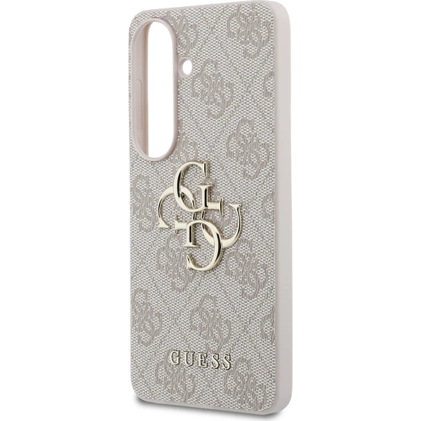 Guess PU 4G Kovové logo kryt Samsung Galaxy S26 ružový - Puzdra - Obrázok 14ae87809fe1422fa720f88a10fdd75a