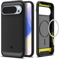 Spigen Rugged Armor MagSafe kryt Google Pixel 10 Pro XL matne čierny - Puzdra