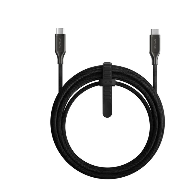 Nomad Kevlar Cable, USB-C na USB-C, 3.0m, carbide - Káble - Hlavný obrázok
