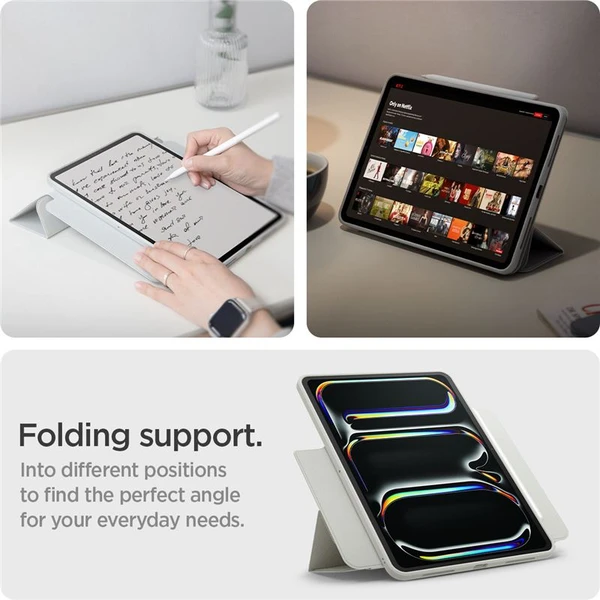 Spigen Air Skin Pro Onetap puzdro iPad Pro 13" (2025) sivé - Puzdra - Obrázok 14fa08f4026642689751f2ffb7dfa918