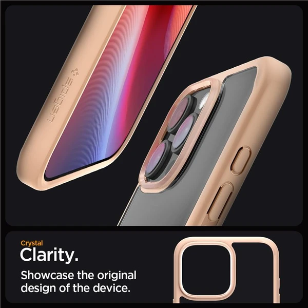 Spigen Ultra Hybrid kryt iPhone 16 Pro Max rose titanium - Puzdra - Obrázok 14fb7790b44245d2983c42d0c87612df