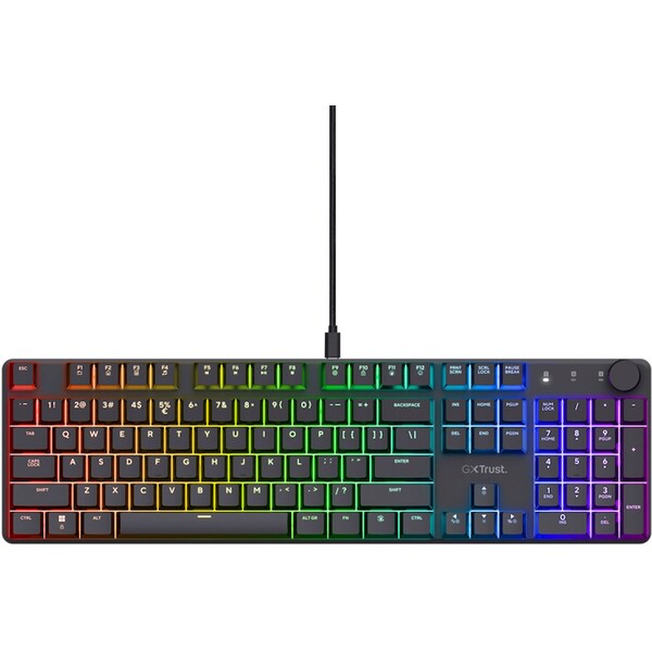 E-shop Trust Gaming GXT 866 Torix herná klávesnica (US) čierna
