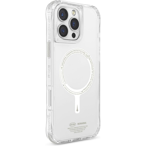 E-shop SKINARMA Saido Niteglow Mag-Charge kryt iPhone 16 Pre číry