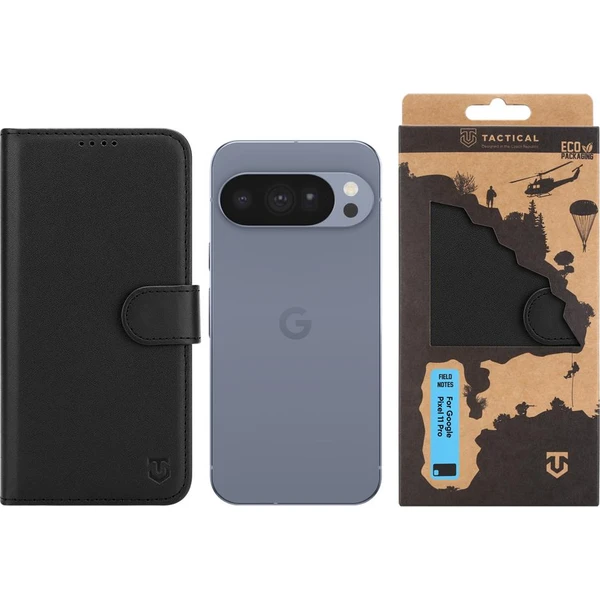 Tactical Field Notes pre Google Pixel 11 Pro Black - Puzdra - Obrázok 1539005b456842b488c128682c615945