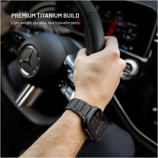 FIXED Titanium Strap titánový remienok Apple Watch 44/45/46/49mm, čierny - Remienky - Obrázok 1547445d17854e3d87978f47e5c15db7