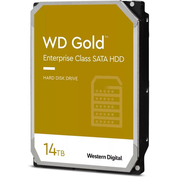WD GOLD WD142KRYZ 14TB SATA/6Gb/s 512MB cache 7200 ot., CMR, Enterprise