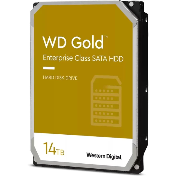 WD GOLD WD142KRYZ 14TB SATA/6Gb/s 512MB cache 7200 ot., CMR, Enterprise - Pevné disky - Hlavný obrázok